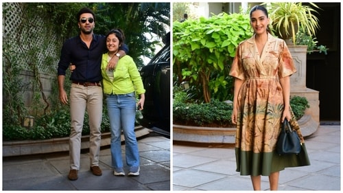 Ranbir Kapoor, Samaira and Sonam Kapoor. Ranbir Kapoor, Samaira and Sonam Kapoor.