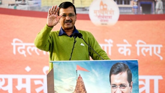 Delhi Chief Minister Arvind Kejriwal. (Hindustan Times)