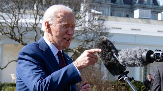 US President Joe Biden (AP)