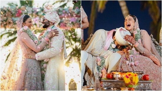 Rakul Preet Singh and Jackky Bhagnani tied the knot in Goa today. (Instagram)