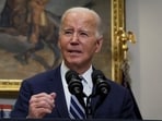 FILE PHOTO: U.S. President Joe Biden speaks after it was reported Alexei Navalny, Russian President Vladimir Putin's most formidable domestic opponent, fell unconscious and died at the "Polar Wolf" Arctic penal colony where he was serving a three-decade jail term, during brief remarks in the Roosevelt Room at the White House in Washington, U.S., February 16, 2024. REUTERS/Leah Millis/File Photo