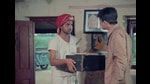Sadhu Meher (left) and Ananth Nag in Ankur (1974). Meher won the National Film Award for Best Actor that year for his performance in the film, which was Shyam Benegal’s directorial debut. (Film still)