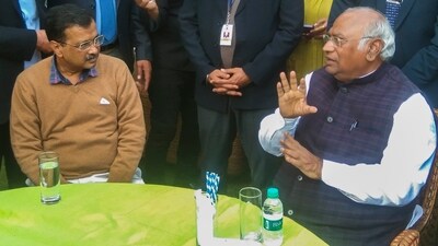 AAP and Congress have finalised the seat-sharing deal for Delhi. (PTI) AAP and Congress have finalised the seat-sharing deal for Delhi. (PTI)
