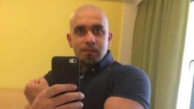 According to the police chief, Sandeep Dhunayal was arrested by the Directorate of Revenue Intelligence (DRI) in a narcotics case related to Samartha Pharmaceuticals in 2016 after which he spent some time in jail . (HT PHOTO) According to the police chief, Sandeep Dhunayal was arrested by the Directorate of Revenue Intelligence (DRI) in a narcotics case related to Samartha Pharmaceuticals in 2016 after which he spent some time in jail . (HT PHOTO)