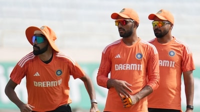 Leading 2-1 in their five-match series, India face England in the fourth Test, in Ranchi on Thursday. (X (BCCI)) Leading 2-1 in their five-match series, India face England in the fourth Test, in Ranchi on Thursday. (X (BCCI))