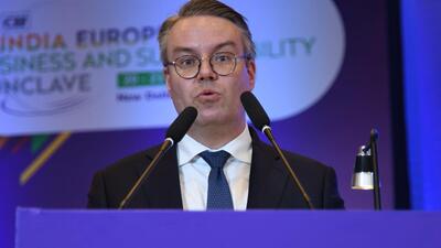 German minister of state for foreign affairs Tobias Lindner said China was getting more and more assertive and sometimes even questioning the international rules-based order (X/FollowCII) German minister of state for foreign affairs Tobias Lindner said China was getting more and more assertive and sometimes even questioning the international rules-based order (X/FollowCII)