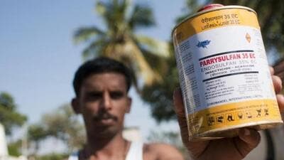 In January 2017, the Supreme Court ordered the Kerala government to pay a compensation of Rs.5 lakh each to over 5,000 victims of endosulfan (File Photo) In January 2017, the Supreme Court ordered the Kerala government to pay a compensation of Rs.5 lakh each to over 5,000 victims of endosulfan (File Photo)