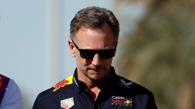 Red Bull team principal Christian Horner during a testing session. (REUTERS)