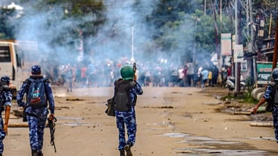 Manipur has been in the throes of ethnic violence between the majority Meitei community and the tribal Kukis since May 3 last year. (PTI)