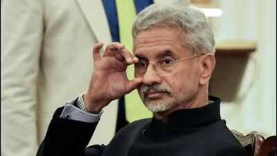 New Delhi, Feb 21 (ANI): External Affairs Minister S Jaishankar attends a joint press statement by Prime Minister Narendra Modi and Greek PM Kyriakos Mitsotakis, at the Hyderabad House, in New Delhi on Wednesday. (ANI Photo/Rahul Singh) (Rahul Singh) New Delhi, Feb 21 (ANI): External Affairs Minister S Jaishankar attends a joint press statement by Prime Minister Narendra Modi and Greek PM Kyriakos Mitsotakis, at the Hyderabad House, in New Delhi on Wednesday. (ANI Photo/Rahul Singh) (Rahul Singh)