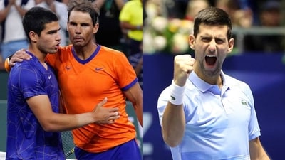 Carlos Alcaraz spoke about Rafael Nadal and Novak Djokovic.