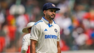 India's batter Shreyas Iyer (PTI) India's batter Shreyas Iyer (PTI)