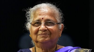 Infosys Foundation Chairperson Sudha Murty. (PTI) Infosys Foundation Chairperson Sudha Murty. (PTI)