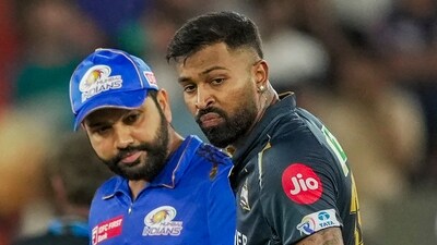 Mumbai Indians replaced Rohit Sharma with Hardik Pandya as captain in December (PTI) Mumbai Indians replaced Rohit Sharma with Hardik Pandya as captain in December (PTI)