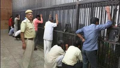 Prisons are meant to hold the convicted, not punish with incarceration those who have not yet been properly tried. (HT File Photo) Prisons are meant to hold the convicted, not punish with incarceration those who have not yet been properly tried. (HT File Photo)