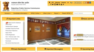 RPSC SO exam 2024 admit cards out