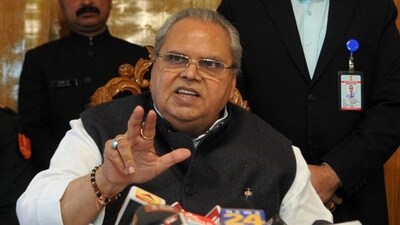 Former Jammu and Kashmir governor Satya Pal Malik