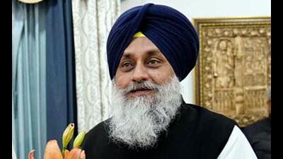 Shiromani Akali Dal (SAD) chief Sukhbir Singh Badal (ANI)