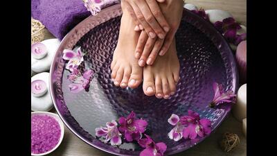 Spring marks the time for winter feet to undergo the rigours of a pedicure after months spent encased in boots. (Adobe Stock) Spring marks the time for winter feet to undergo the rigours of a pedicure after months spent encased in boots. (Adobe Stock)
