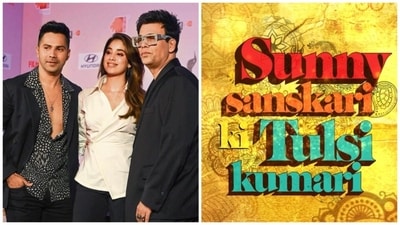 Sunny Sanskari Ki Tulsi Kumari Varun Dhawan and Janhvi Kapoor will be seen in the film backed by Karan Johar.