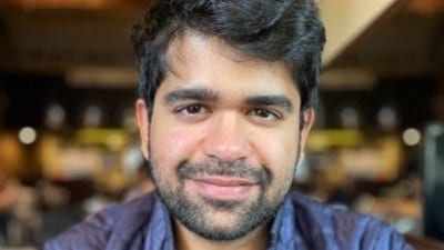 Perplexity AI's CEO Aravind Srinivas is seen. Perplexity AI's CEO Aravind Srinivas is seen.