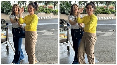 Samara Sahni wanted to have some fun but Riddhima Kapoor Sahni was a little embarrassed. Samara Sahni wanted to have some fun but Riddhima Kapoor Sahni was a little embarrassed.