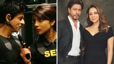 Shah Rukh Khan worked with Priyanka Chopra in Don and Don 2. Shah Rukh Khan worked with Priyanka Chopra in Don and Don 2.