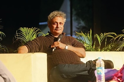 Actor-singer Piyush Mishra couldn't help but get emotional as he spoke about his 40-year long association with NSD. (Photo: Manoj Verma/HT) Actor-singer Piyush Mishra couldn't help but get emotional as he spoke about his 40-year long association with NSD. (Photo: Manoj Verma/HT)