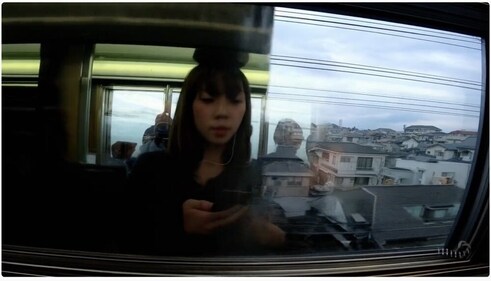 Reflections on a train (SORA-generated image) Reflections on a train (SORA-generated image)