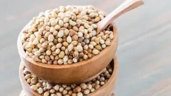 Dhania seeds, or coriander seeds, help in increasing the filtration rate of kidneys, leading to quicker urine generation.&nbsp;(Unsplash)