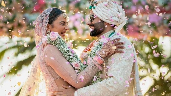 The couple invited only their closest friends and family members to the wedding, keeping it sweet and intimate.(Instagram)