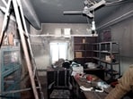 Aftermath of the Banbhoolpura area after a curfew was imposed following the violence over the demolition of an 'illegal' madrassa and an anti-encroachment drive, in Haldwani.