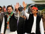 The Samajwadi Party and the Congress settled on a pre-poll alliance for Uttar Pradesh and Madhya Pradesh on Wednesday(HT FILE)