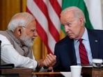 Indian Prime Minister Narendra Modi and US President Joe Biden during a meeting in the East Room of the White House, June 24, 2023, in Washington. (AP Photo/Evan Vucci, File)