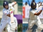 Alastair Cook drew a similarity between Joe Root (L) and Rohit Sharma Alastair Cook drew a similarity between Joe Root (L) and Rohit Sharma