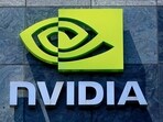 A sign for a Nvidia building is shown in Santa Clara, California. A sign for a Nvidia building is shown in Santa Clara, California.