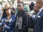 Darryl George, 18, has not been in his regular Houston-area high school classes since Aug. 31 because the district, Barbers Hill, says the length of his hair violates its dress code.
