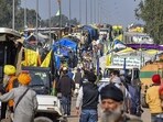 Bharatiya Kisan Union (BKU) leader Rakesh Tikait on Thursday said the protesting farmers led by the Sanyukt Kisan Morcha (SKM) will observe a 'Black Friday' on Friday following the death of a farmer at Khanauri Border crossing in Sangrur district, Punjab, during the ongoing protests.&nbsp;(PTI)