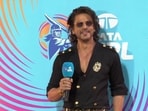 Shah Rukh Khan at the opening ceremony. Shah Rukh Khan at the opening ceremony.