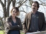 Rachel McAdams and Colin Farrell in a still from True Detective season 2. 
