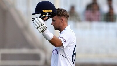 Ranchi, Feb 23 (ANI): England's Joe Root celebrates his century on Day 1 of the 4th Test match against India, at JSCA International Stadium Complex (ANI ) Ranchi, Feb 23 (ANI): England's Joe Root celebrates his century on Day 1 of the 4th Test match against India, at JSCA International Stadium Complex (ANI )