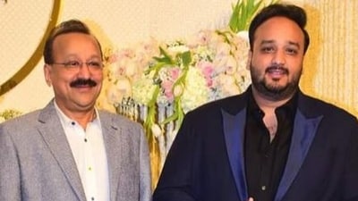 Baba Siddique is a former minister. His son Zeeshan Siddique won his first election in 2019 (Instagram/Zeeshan Siddique) Baba Siddique is a former minister. His son Zeeshan Siddique won his first election in 2019 (Instagram/Zeeshan Siddique)