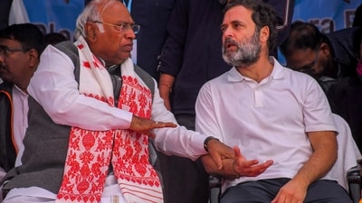 Congress said seat-sharing talks are on track with the AAP and Trinamool and are almost done in Maharashtra. (PTI) Congress said seat-sharing talks are on track with the AAP and Trinamool and are almost done in Maharashtra. (PTI)