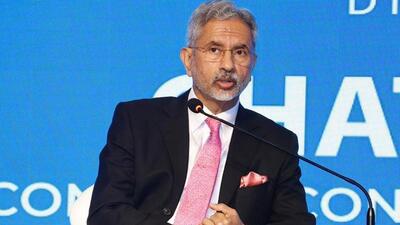 External affairs minister S Jaishankar sought to question the position adopted by the West against Russia, and in the context of Russia-China relations (X/DrSJaishankar) External affairs minister S Jaishankar sought to question the position adopted by the West against Russia, and in the context of Russia-China relations (X/DrSJaishankar)