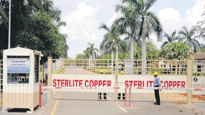 Sterlite Copper plant in TN has remained shut since 2018. (REUTERS) Sterlite Copper plant in TN has remained shut since 2018. (REUTERS)