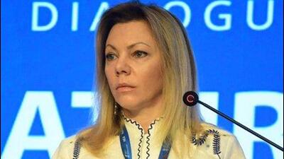 Ukrainian deputy foreign minister Iryna Borovets (Twitter/@raisinadialogue) Ukrainian deputy foreign minister Iryna Borovets (Twitter/@raisinadialogue)