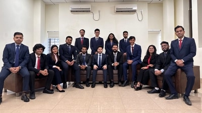 The average salary offered to the batch stood at INR 29.89 lakhs per annum with the highest domestic offer of INR 75 lakhs per annum from the BFSI sector. (Handout) The average salary offered to the batch stood at INR 29.89 lakhs per annum with the highest domestic offer of INR 75 lakhs per annum from the BFSI sector. (Handout)