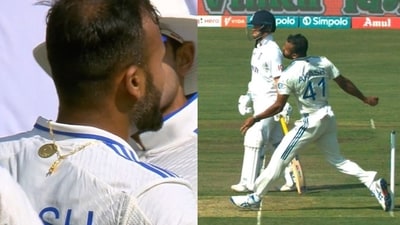 Akash Deep had a roller coaster start to his maiden Test debut. (X) Akash Deep had a roller coaster start to his maiden Test debut. (X)