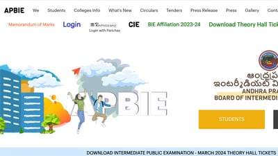 BIEAP releases AP Inter 1st, 2nd year hall tickets 2024; exams schedule out BIEAP releases AP Inter 1st, 2nd year hall tickets 2024; exams schedule out
