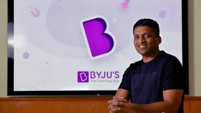 Byju Raveendran, founder of Byju's, the Bangalore-based educational technology start-up. (AFP) Byju Raveendran, founder of Byju's, the Bangalore-based educational technology start-up. (AFP)